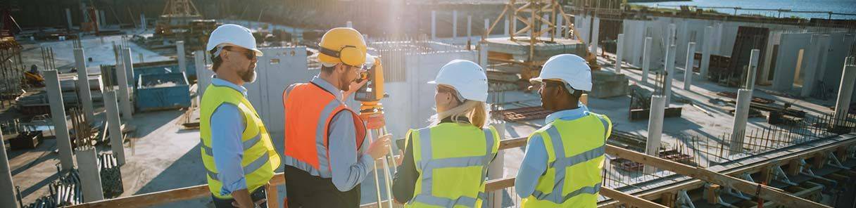 construction site stock photo