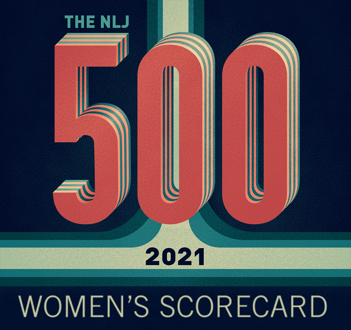 National Law Journal's Women's Scorecard 2021 image linking to the rankings