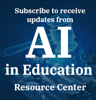 Subscribe to receive updates from AI in Education Resource Center
