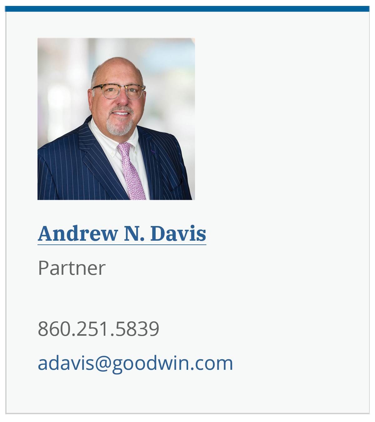 Andrew Davis bio photo and contact information linking to bio
