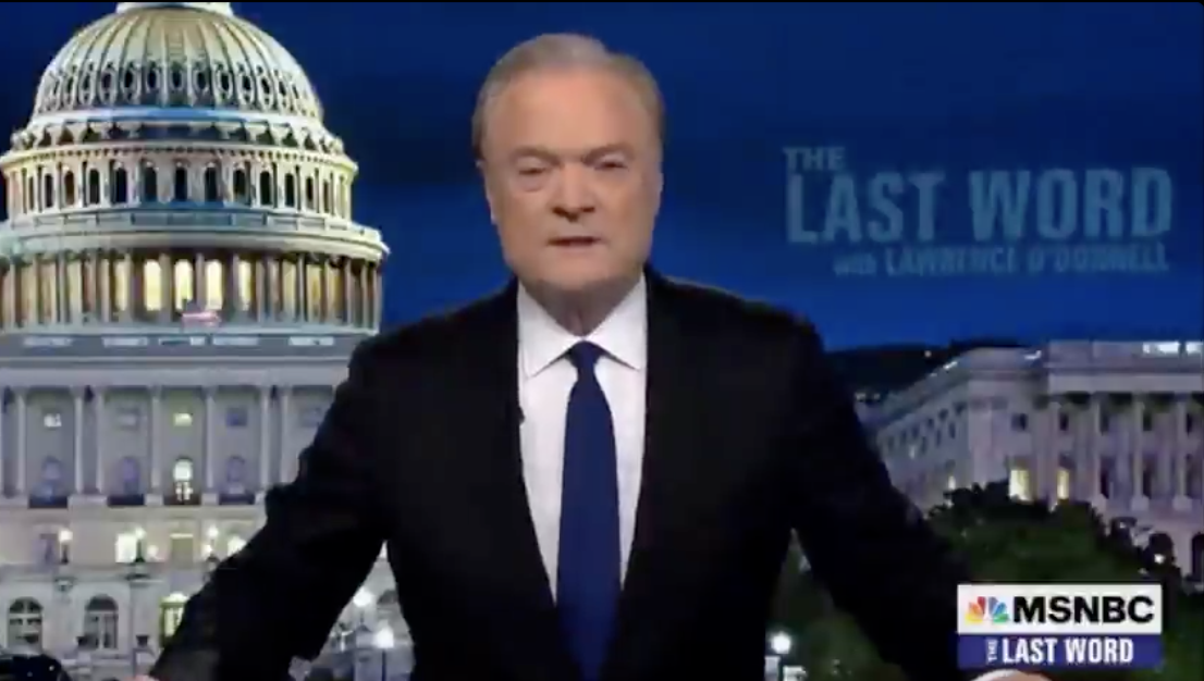 screenshot of the last word with Lawrence O'Donnell on MSNBC