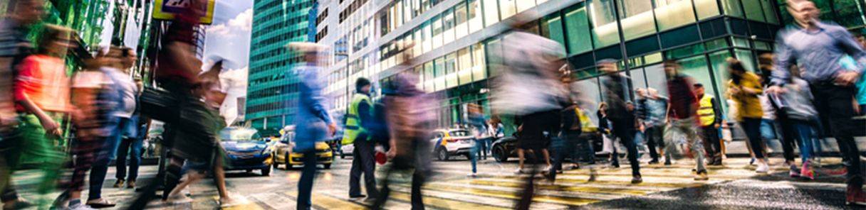 Long Exposure Busy street Image 