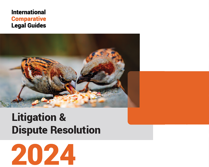 International Comparative Legal Guides Litigation and Dispute Resolution CT USA 2024 book cover image