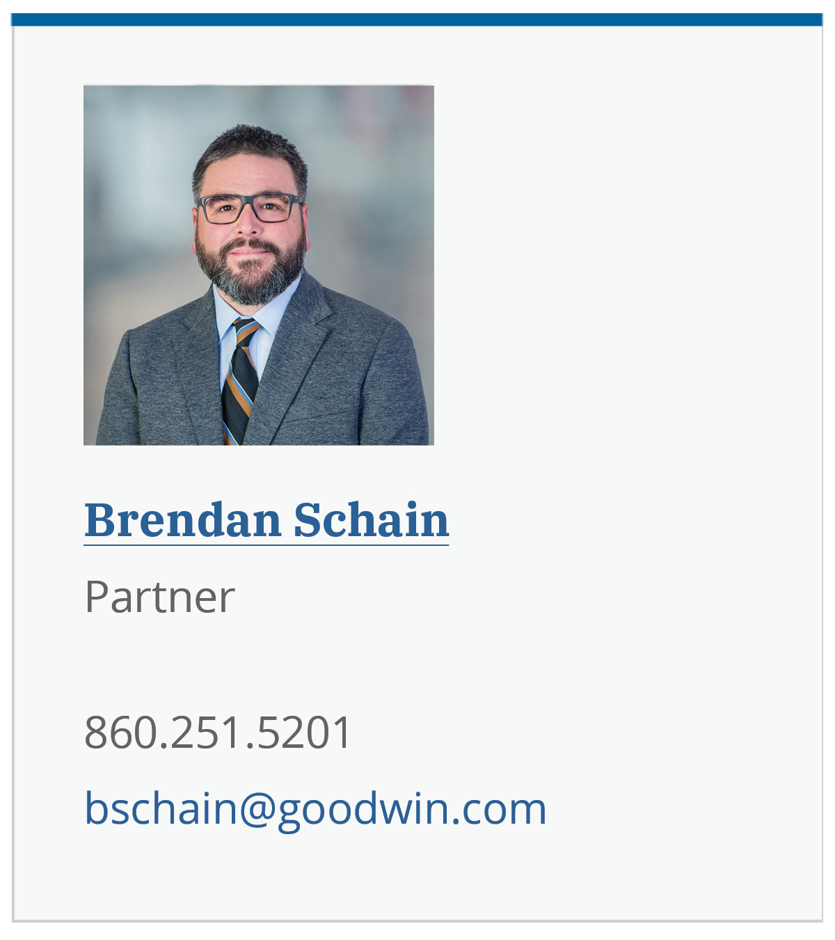 Bendan Schain bio photo and contact info linking to bio
