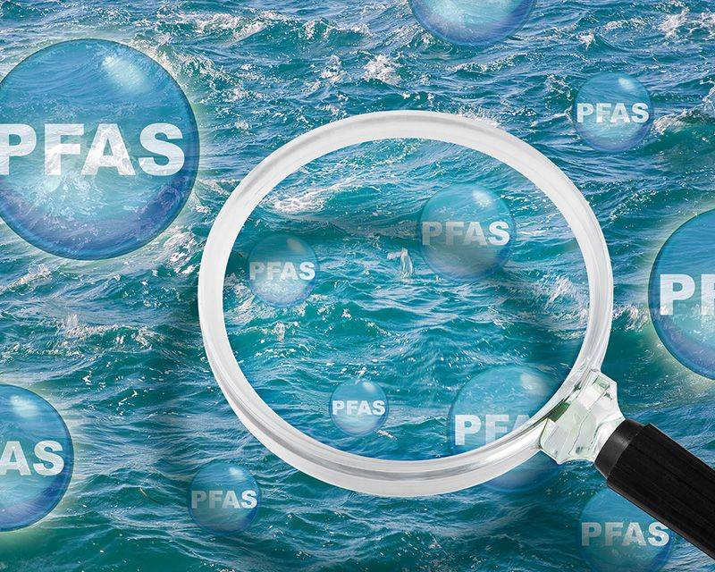 stock image of PFAS environmental testing