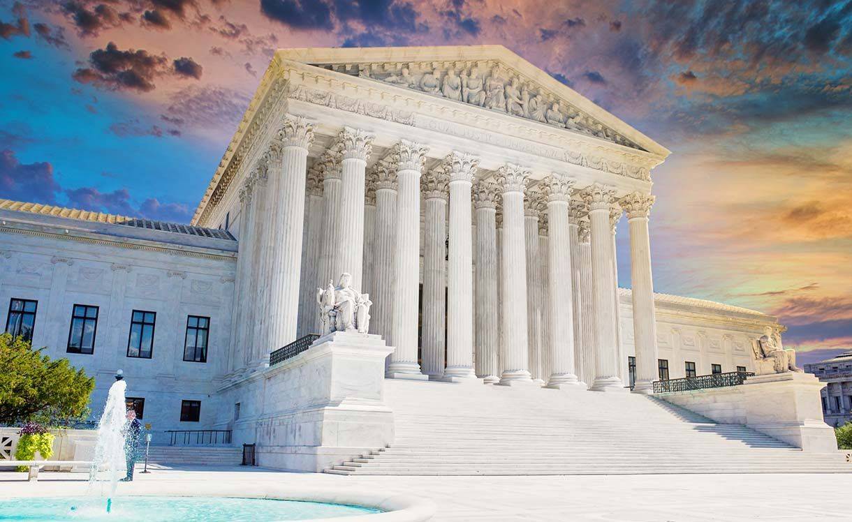 stock image US Supreme Court Building
