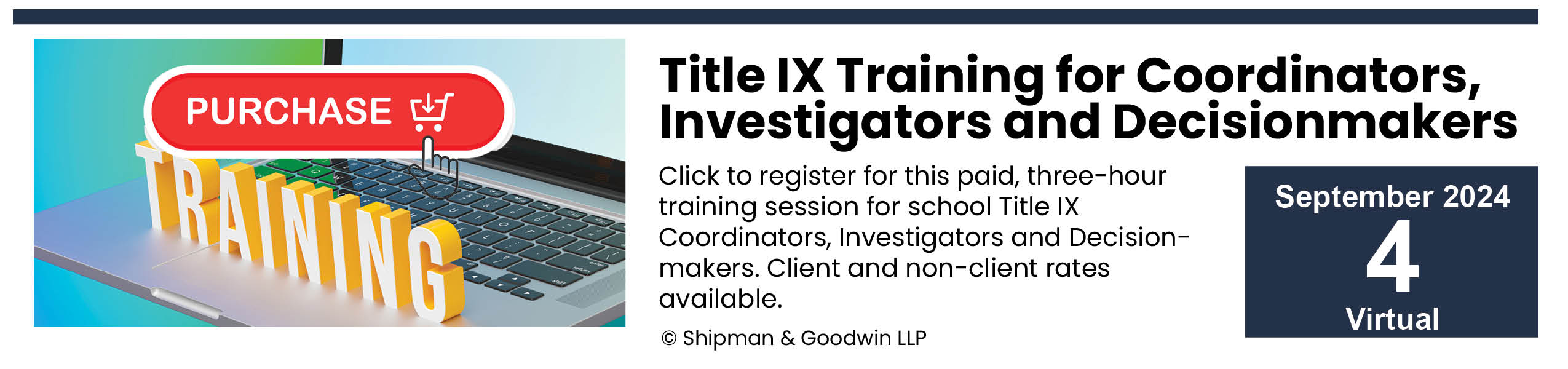 Title IX Resource Center Shipman & Goodwin LLP™