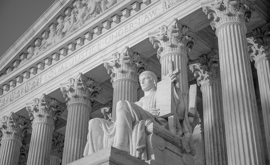 stock image of U.S. Supreme Court