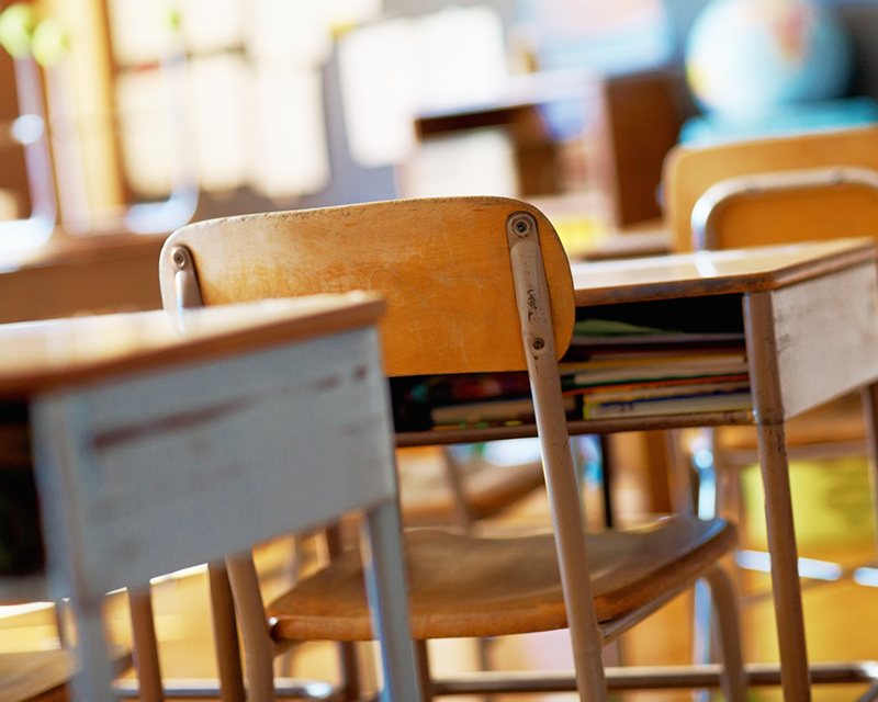 stock image of schools